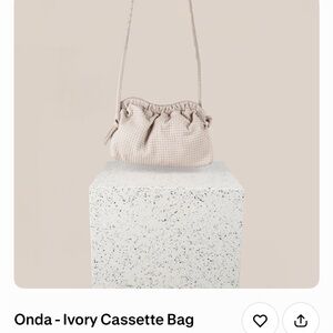 Asoliani Onda Ivory Cassette Bag by